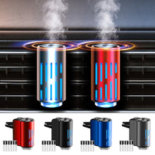 Load image into Gallery viewer, Car Air Vent Electric Air Diffuser Aroma Humidifier Mist Aromatherapy with Atmosphere Light Car Air Freshener For Removing Odors Car Accessories
