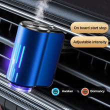 Load image into Gallery viewer, Car Air Vent Electric Air Diffuser Aroma Humidifier Mist Aromatherapy with Atmosphere Light Car Air Freshener For Removing Odors Car Accessories
