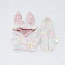 Load image into Gallery viewer, 10cm Cotton Dolls Cute Animal Hat Clothes Dress New Baby Clothes Doll Clothes Multicolor Embroider BJD Doll Clothes Master Dog
