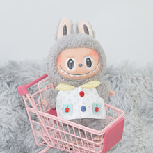 Load image into Gallery viewer, 10cm Cotton Dolls Cute Animal Hat Clothes Dress New Baby Clothes Doll Clothes Multicolor Embroider BJD Doll Clothes Master Dog
