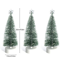 Load image into Gallery viewer, Christmas Tree LED Night Light Atmosphere Lamp Decoration Table Light Plastic Pine Needles Night Lamp Home Holiday Light
