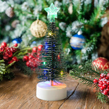 Load image into Gallery viewer, Christmas Tree LED Night Light Atmosphere Lamp Decoration Table Light Plastic Pine Needles Night Lamp Home Holiday Light
