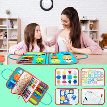 Load image into Gallery viewer, Busy Board Montessori Toys for Toddler Busy Book Sensory Preshool Early Education Learning Fine Motor Skills Toys For Children
