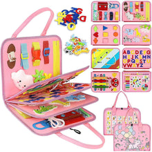 Load image into Gallery viewer, Busy Board Montessori Toys for Toddler Busy Book Sensory Preshool Early Education Learning Fine Motor Skills Toys For Children
