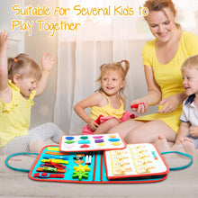 Load image into Gallery viewer, Busy Board Montessori Toys for Toddler Busy Book Sensory Preshool Early Education Learning Fine Motor Skills Toys For Children
