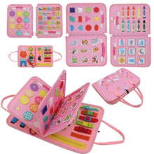 Load image into Gallery viewer, Busy Board Montessori Toys for Toddler Busy Book Sensory Preshool Early Education Learning Fine Motor Skills Toys For Children
