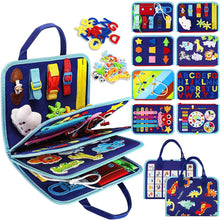 Load image into Gallery viewer, Busy Board Montessori Toys for Toddler Busy Book Sensory Preshool Early Education Learning Fine Motor Skills Toys For Children
