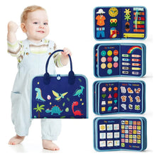 Load image into Gallery viewer, Busy Board Montessori Toys for Toddler Busy Book Sensory Preshool Early Education Learning Fine Motor Skills Toys For Children
