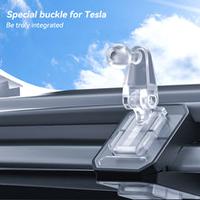 Load image into Gallery viewer, 17mm Car Bracket Base Soft Adhesive Flexible Movable 360 Degree Rotation for Tesla Model 3 Y Highland

