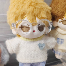 Load image into Gallery viewer, For 10cm Cotton Dolls Glasses Cute Plastic Glasses for Dolls Macaron BJD Dolls Toy Glasses Accessories
