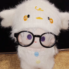Load image into Gallery viewer, For 10cm Cotton Dolls Glasses Cute Plastic Glasses for Dolls Macaron BJD Dolls Toy Glasses Accessories
