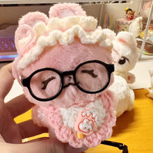 Load image into Gallery viewer, For 10cm Cotton Dolls Glasses Cute Plastic Glasses for Dolls Macaron BJD Dolls Toy Glasses Accessories
