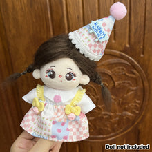 Load image into Gallery viewer, 10cm Doll Dolls Dress New Baby Clothes Doll Clothes Multicolor Embroider BJD Doll Clothes Master Dog
