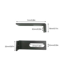 Load image into Gallery viewer, L Type Universal Motorcycle Electric Vehicle Mudguard Mounting Bracket Spotlight Signal Lamp Bracket Fixed Bracket Mount
