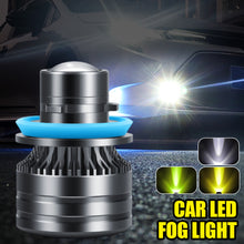 Load image into Gallery viewer, 1PC 12V H7 H8 9006 9005 Car Lens Headlight Led Fog Light Bulb LED Fog Lamp White Yellow Green Color Fog Light

