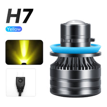 Load image into Gallery viewer, 1PC 12V H7 H8 9006 9005 Car Lens Headlight Led Fog Light Bulb LED Fog Lamp White Yellow Green Color Fog Light
