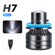 Load image into Gallery viewer, 1PC 12V H7 H8 9006 9005 Car Lens Headlight Led Fog Light Bulb LED Fog Lamp White Yellow Green Color Fog Light
