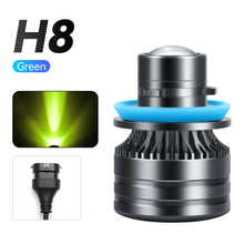 Load image into Gallery viewer, 1PC 12V H7 H8 9006 9005 Car Lens Headlight Led Fog Light Bulb LED Fog Lamp White Yellow Green Color Fog Light
