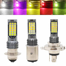 Load image into Gallery viewer, H4 BA20D Motorcycle LED Headlight Three Colors Motorcycle Scooter Light 36smd Super Bright Light lamp Moto DRL Lights Aluminium Alloy

