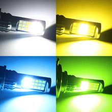 Load image into Gallery viewer, H4 BA20D Motorcycle LED Headlight Three Colors Motorcycle Scooter Light 36smd Super Bright Light lamp Moto DRL Lights Aluminium Alloy
