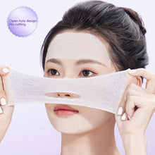 Load image into Gallery viewer, 80pcs/pack Perforated Wet Compress Cotton Pads Soft Skin-friendly Stretchable Cotton Pads Convenient Facial Makeup Cotton Pads Beauty Tool
