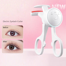 Load image into Gallery viewer, Borderless Comb Tooth Electric Eyelash Curler Long-lasting Curling Intelligent Temperature Controlled Charging Electric Eyelash Curler
