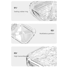 Load image into Gallery viewer, Portable Pill Box Moistureproof Dustproof Sealed Medicine Dispensing Box Multipurpose Daily Medication Jewelry Storage Box
