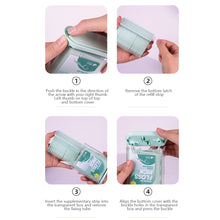 Load image into Gallery viewer, 100pcs/box Automatic Floss Box Disposable Polymer Double Line Dental Floss Stick Multi-purpose Floss Stick Tooth Cleaning Care Tool
