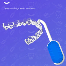 Load image into Gallery viewer, 2-in-1 Orthodontic Teether Braces Extractor Detachable Durable Food Grade Orthodontic Bite Adhesive Portable Braces Extractor
