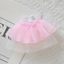 Load image into Gallery viewer, For Headmaster Dog Lace Netting Dress Mini Cute Doll Clothing Plush Toys Accessories Dressing Up Clothes for 13-15cm Doll
