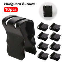 Load image into Gallery viewer, 10pcs Car Front Fender Bumper Cover U-shape Clip for Engine Guard Buckle Auto Motorcycles Trucks Mudguard Fastener
