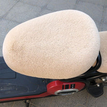 Load image into Gallery viewer, Plush Electric Bicycle Saddle Soft Bike Seat Covers Cycling Cushion Cycling Saddle Comfortable Bicycle Bike
