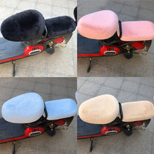 Load image into Gallery viewer, Plush Electric Bicycle Saddle Soft Bike Seat Covers Cycling Cushion Cycling Saddle Comfortable Bicycle Bike
