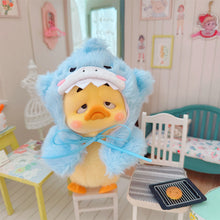 Load image into Gallery viewer, Cute Shark Dinosaur Shawl Cloak Doll Clothes Mini Fashionable Exquisite Dolls Decoration Accessories for Labubu Doll
