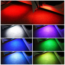 Load image into Gallery viewer, 1/2Pcs USB Charging LED Car Door Lights Welcome Light Magnetic Control Auto Open Door Safe Anti-collision Emergency Signal Lamp
