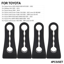 Load image into Gallery viewer, 4Pcs/Set Car Door Lock Damper Buffer Silicone Seal Shock-Absorbing For Toyota Nissan KIA Peugeot Deadener 2004 2020 2023 2024
