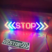 Load image into Gallery viewer, LED Colorful Motorcycle Light Flash STOP Motor Indicator Lamp Brake Turn Signal Driving Taillight Warning Light 12V
