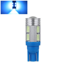 Load image into Gallery viewer, T10 Car W5W 10SMD 5630 LED Bulb Reverse Signal Light Reading Lamps DC 12V Auto Wedge Side License Plate Light Trunk Lamps
