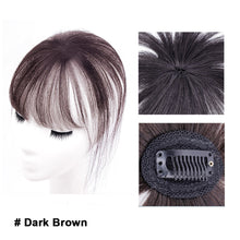 Load image into Gallery viewer, Air Bangs Wig Piece Invisible High-temperature Silk Bangs Patch Wig for Girls with No Marks on The Top of The Head Hair Repair Wig 
