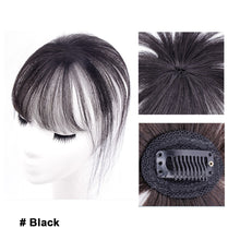 Load image into Gallery viewer, Air Bangs Wig Piece Invisible High-temperature Silk Bangs Patch Wig for Girls with No Marks on The Top of The Head Hair Repair Wig 
