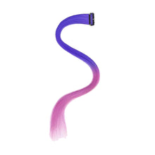 Load image into Gallery viewer, Highlight Hair Wig Piece for Women Dyed Long Straight Hair One-piece Hair Extensions Hanging Ears Dyed Long Hair Piece

