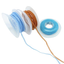 Load image into Gallery viewer, 4.57m Dental Power Chain Orthodontics Elastic Ultra Powerchains for Teeth Braces Rubber Bands Leagues Long Short Continuous
