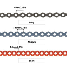 Load image into Gallery viewer, Two Tone Rubber Chains Dental Rubber Chains Oral Chain Rings Dental Consumables Orthodontic Tools
