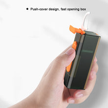 Load image into Gallery viewer, 10Pcs Floss Portable Floss Box Auto Pop Up Mini Transparent Floss Stick Storage Box Oral Care Floss Organiser Storage Box
