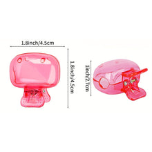 Load image into Gallery viewer, Plastic Portable Travel Toothbrush Head Covers Toothbrush Protector Cap Brush Pod Case Protective Clip for Household Travel
