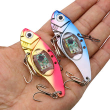 Load image into Gallery viewer, Creative Metal VIB Electronic Bait Colorful Long-range Metal Bait Fishing Gear False Bait Fishing Accessories
