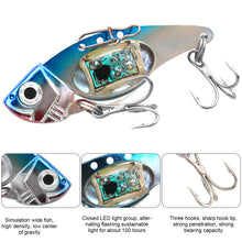 Load image into Gallery viewer, Creative Metal VIB Electronic Bait Colorful Long-range Metal Bait Fishing Gear False Bait Fishing Accessories

