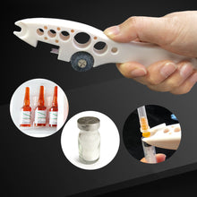 Load image into Gallery viewer, Multi Functional Nurse Bottle Opener Nurse Assistant Medicine Bottle Opener Grinding Wheel Glass Medicine Bottle
