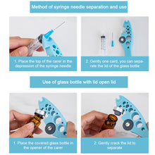 Load image into Gallery viewer, Multi Functional Nurse Bottle Opener Nurse Assistant Medicine Bottle Opener Grinding Wheel Glass Medicine Bottle
