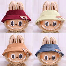 Load image into Gallery viewer, Doll Hat for Dollhouse Miniature 37cm Labubu Color Match Hat Kawaii Cute Doll Accessories Kids Girls Toys
